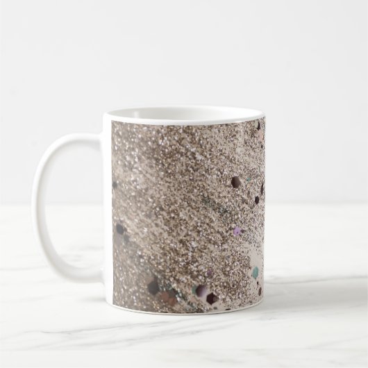 シックグリッターグラム1 #art #glitter コーヒーマグカップ (左)