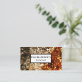 シックグリッターゴールデンイベントプランナー 名刺 (スタンド正面)