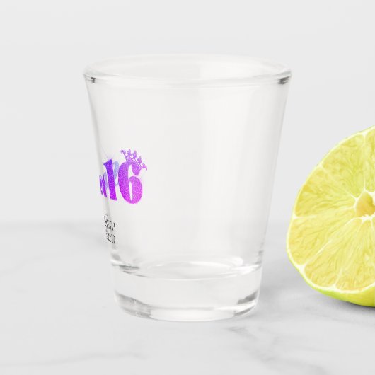 シックグリッターティアラスイート16 ショットグラス (右)