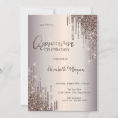 シックグリッタードリプスキンセアニラ 招待状 (正面)