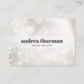 シックグリッター《写真》ぼけ味ご購入ありがとうございます 名刺 (裏面)