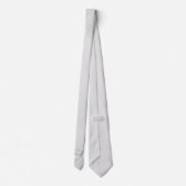 シックグレイカスタムイニシャルグレモノグラムのー ネクタイ (裏面)