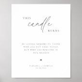 シックコンテンポラリーグレーミニマル記念碑 ポスター (正面)