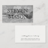 シックコンテンポラリーテクスチャ 名刺 (正面/裏面)