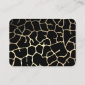 シックコンテンポラリーパターン 名刺 (裏面)