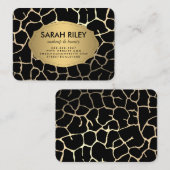 シックコンテンポラリーパターン 名刺 (正面/裏面)