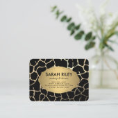 シックコンテンポラリーパターン 名刺 (スタンド正面)