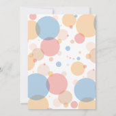 シックコンテンポラリービジネスカンパニーカクテルパーティー 招待状 (裏面)