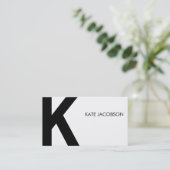 シックコンテンポラリー通話カード コーリングカード (スタンド正面)