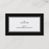 シックコンテンポラリー通話カード コーリングカード (裏面)