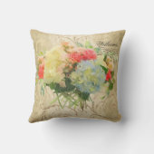 シックコーラルバラブルーアイドランゲアオンシャイニー金ゴールド名 クッション (裏面)