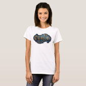 シックゴールドのCALIFORNIA Tシャツデザイン Tシャツ (正面フル)