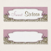 シックサファリスキニーギフトラベル (正面&裏面)