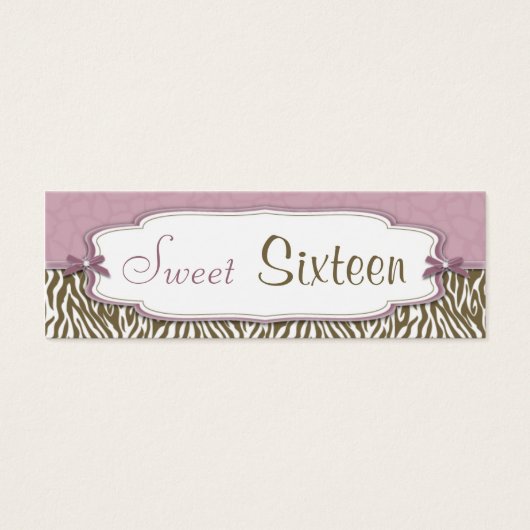 シックサファリスキニーギフトラベル (正面)