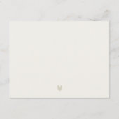 シックサントリーニギリシャ水の色結婚の詳細 エンクロージャーカード (裏面)