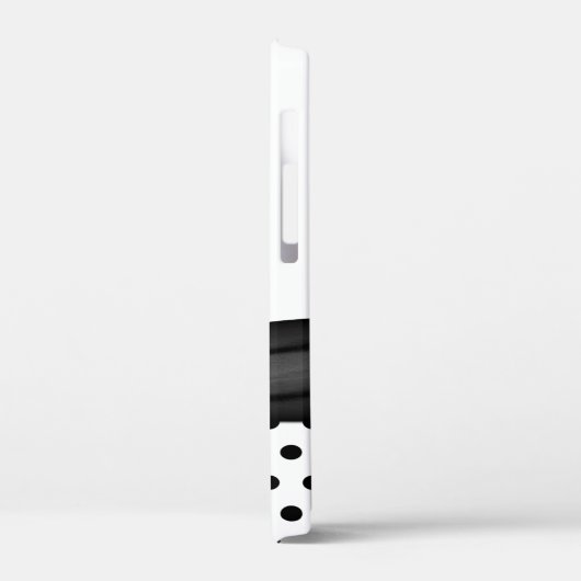 シックサンフラワー水玉模様 Case-Mate iPhoneケース (裏面 / 左)