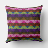 シックシェブロンバーラ素朴ップ#40 クッション (裏面)