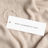 シックシグネチャースクリプトつるラベル スキニー名刺