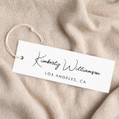 シックシグネチャースクリプト価格つるラベル スキニー名刺