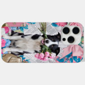 シックシティドッグフローラチャーム Case-Mate iPhoneケース (裏面 (横))