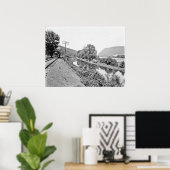 シックシニー・パ。運河プリント ポスター (ホームオフィス)