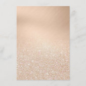 シックシャンパン金ゴールドグリッターメタリック詳細 エンクロージャーカード (裏面)