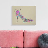 シックシューズ – キャンバスプリント (インサイチュ (リビング))