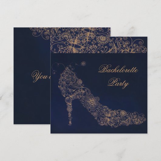 シックシューズ~招待状 招待状 (正面/裏面)