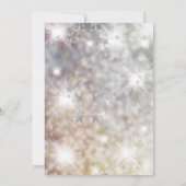 シックシルバースターズキンセアニェラ招待状 招待状 (裏面)