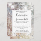 シックシルバースターズキンセアニェラ招待状 招待状 (正面/裏面)