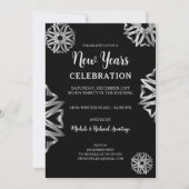 シックシルバースターズニューイヤー招待状 招待状 (正面)