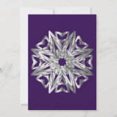 シックシルバースターズニューイヤー招待状 招待状 (裏面)