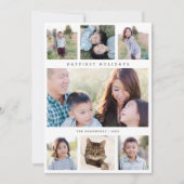 シックシンプルミニマルSEVEN 7写真 シーズンカード (正面)