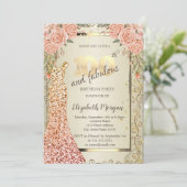 シックシーシンドレスバラ金ゴールド100th誕生日 招待状 (スタンド正面)