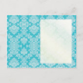 シックシーホースビーチ引っ越し祝いパーティーパーティの招待状 インビテーションポストカード (裏面)