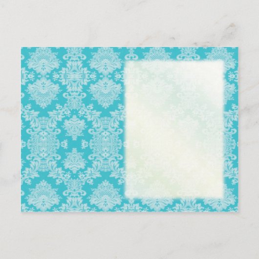 シックシーホースビーチ引っ越し祝いパーティーパーティの招待状 インビテーションポストカード (裏面)