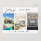 シックジャストセッ実在ズエステートハウスフォトマーケティング ポストカード (正面)