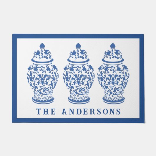 シックジンジャージャー ドアマット (正面)