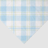 シックスカイブルー&ホワイトチェックティッシュペーパー 薄葉紙 (詳細)