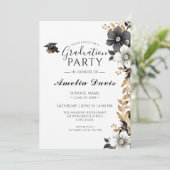 シックスクリプト卒業お祝い招待状 招待状 (スタンド正面)