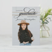 シックスクリプト大学院フォトコラージュ卒業 案内状 (スタンド正面)