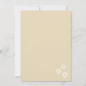 シックスグルーヴィーデイジーレインボー誕生日招待状 招待状 (裏面)