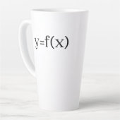 シックスシグマ公式、問題解決方程式 カフェラテマグ (左アングル)