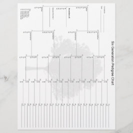 シックスジェネレーションペディグリー紙