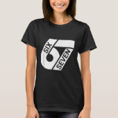 シックスセブンミーム おもしろい Tシャツ (正面)