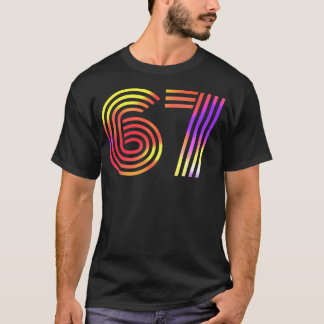 シックスセブンメメ67 スポーツジャージ用 Tシャツ