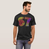 シックスセブンメメ67 スポーツジャージ用 Tシャツ (正面フル)