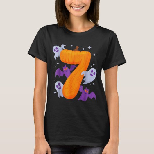 シックスセブンメメ 6 7 ハロウィンコスチューム Tシャツ (正面)