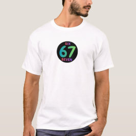 シックスセブン67ロゴバイラル・ミームTシャツ Tシャツ