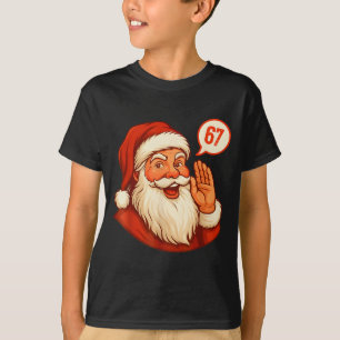 シックスセブン クリスマス 67 ミーム スラング サンタ Xmas Tシャツ